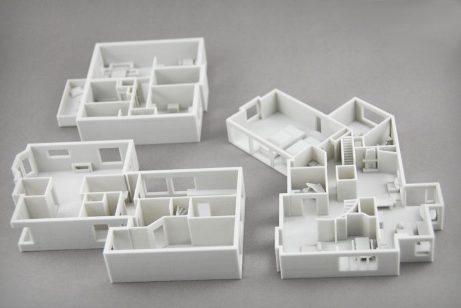 Maquete de casa para arquitetura Serviço de Impressão 3D da Inovação 3D