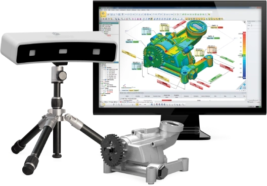 Inovação3D processo engenharia reversa